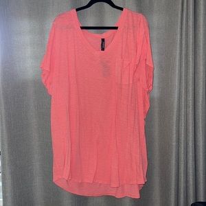 Torrid wild orange pigment vneck